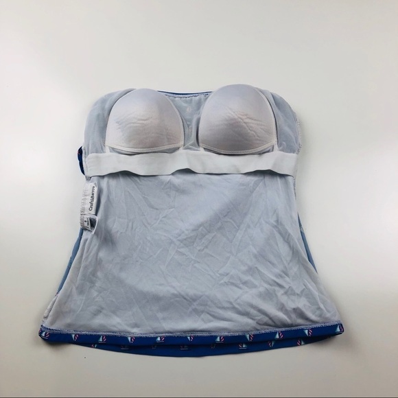 Craft & Barrel Sail boat print Tankini Top - Picture 7 of 8